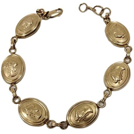 14K HOLLOW GOLD